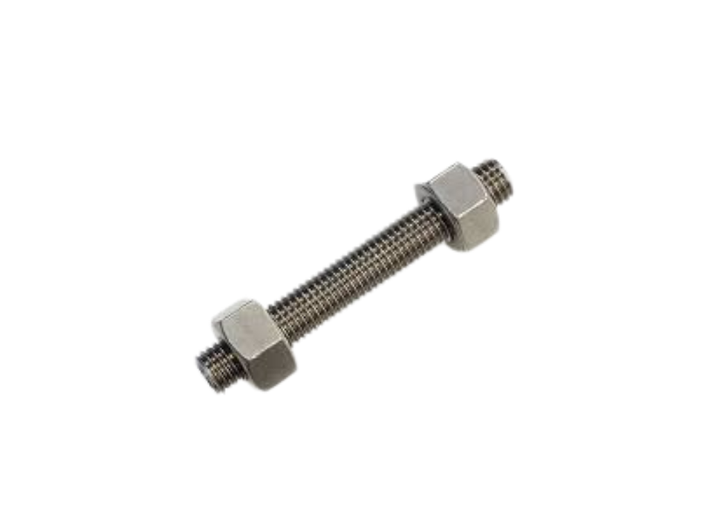 WCP Suspension Stud 7/8" x 465 C/W 2 Nuts